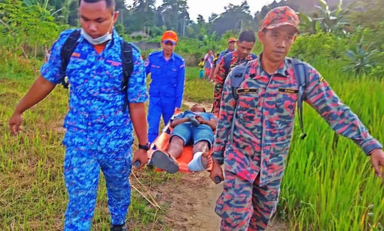 Satu jam jalan kaki bawa mangsa dipatuk ular ke hospital ...