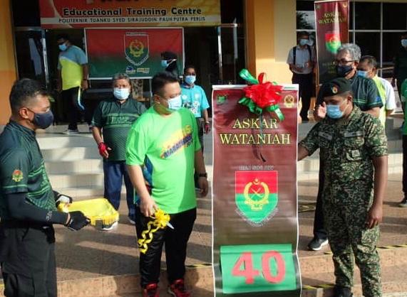 Wataniah Tentera Darat Sumber Risikan Paling Berkesan Raja Muda Perlis Suara Merdeka