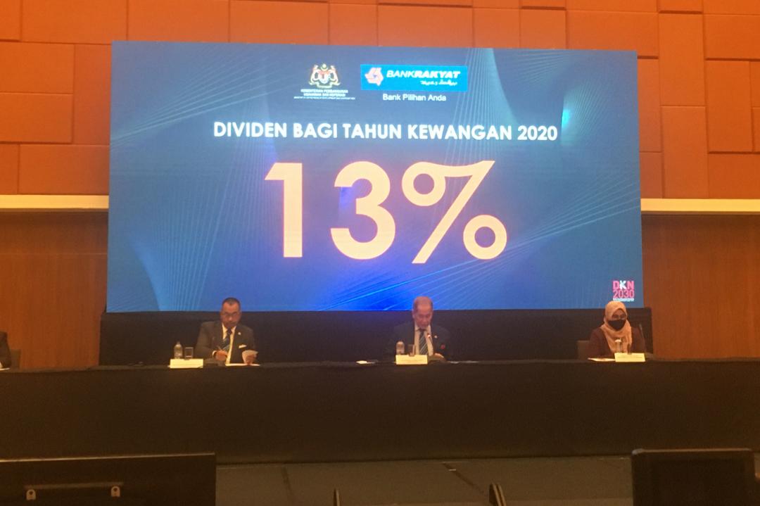 2021 dividen bank rakyat PT. Bank