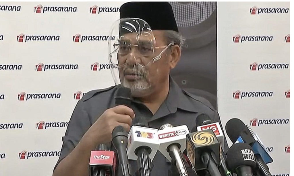 Berhad pengerusi prasarana malaysia Datuk Seri