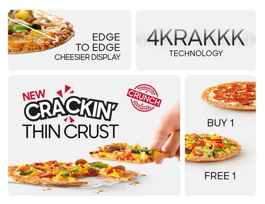 Pizza Hut Malaysia lancar The Crackin’ Thin Crust Pizza Suara Merdeka