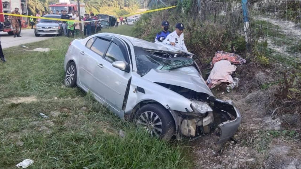 Dua lagi mangsa maut dalam kemalangan di KIlometer 153 Jalan Jerangau - Jabor