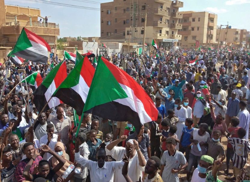 Peperangan berlaku di Sudan 