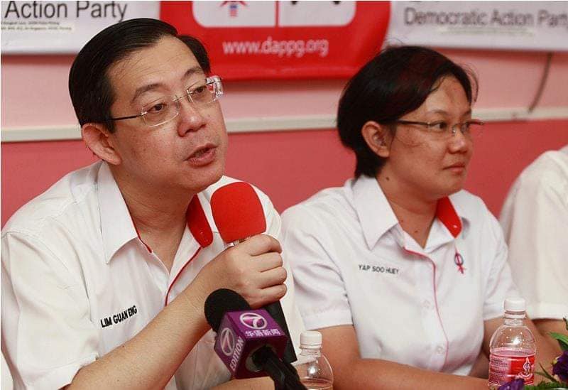 Lim Guan Eng dan Yap Soo Huey