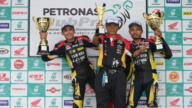Khairi & Shafiq berentap buru pusingan kesepuluh Kejuaraan PETRONAS Malaysian Cub Prix