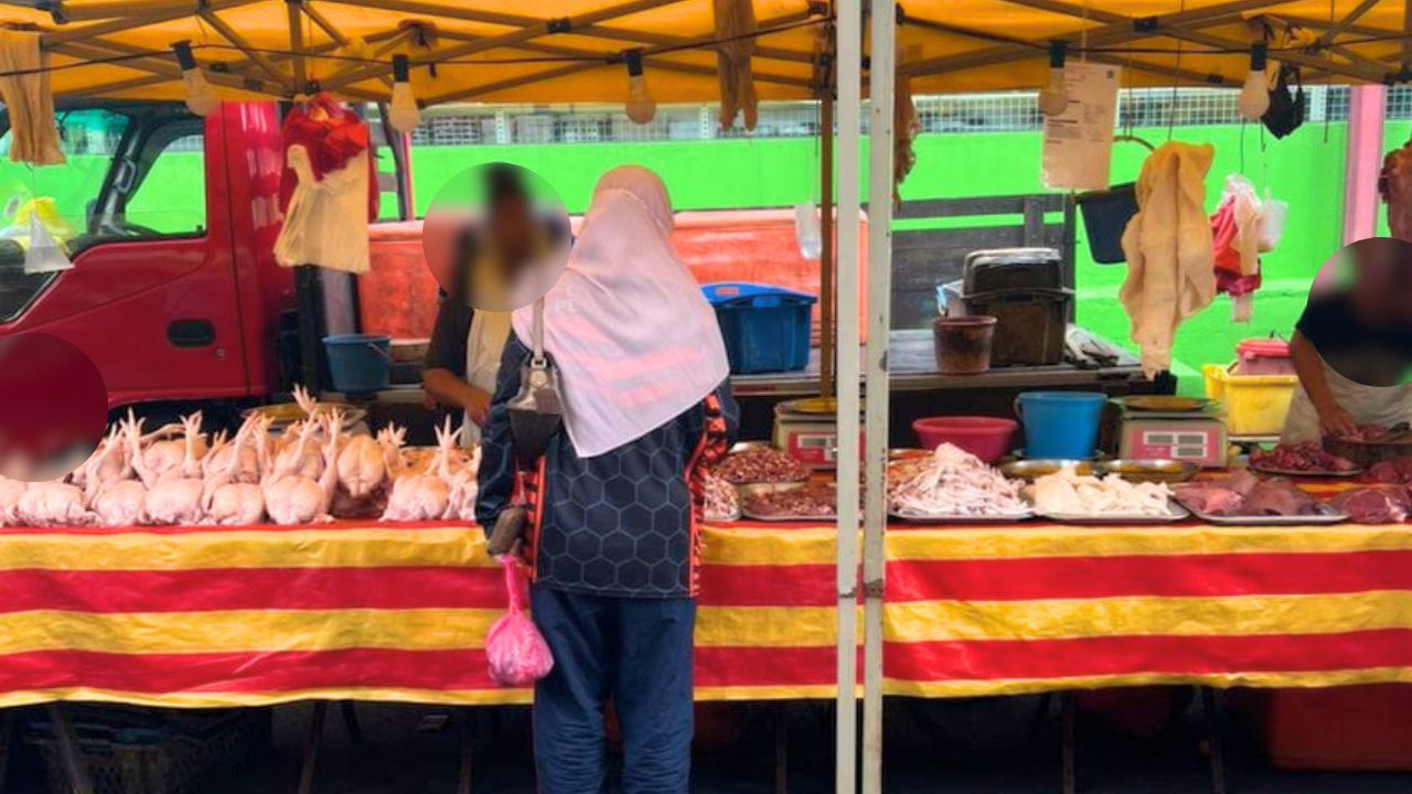 Tidak pamerkan harga, peniaga pasar tani jual ayam RM10 sekilogram