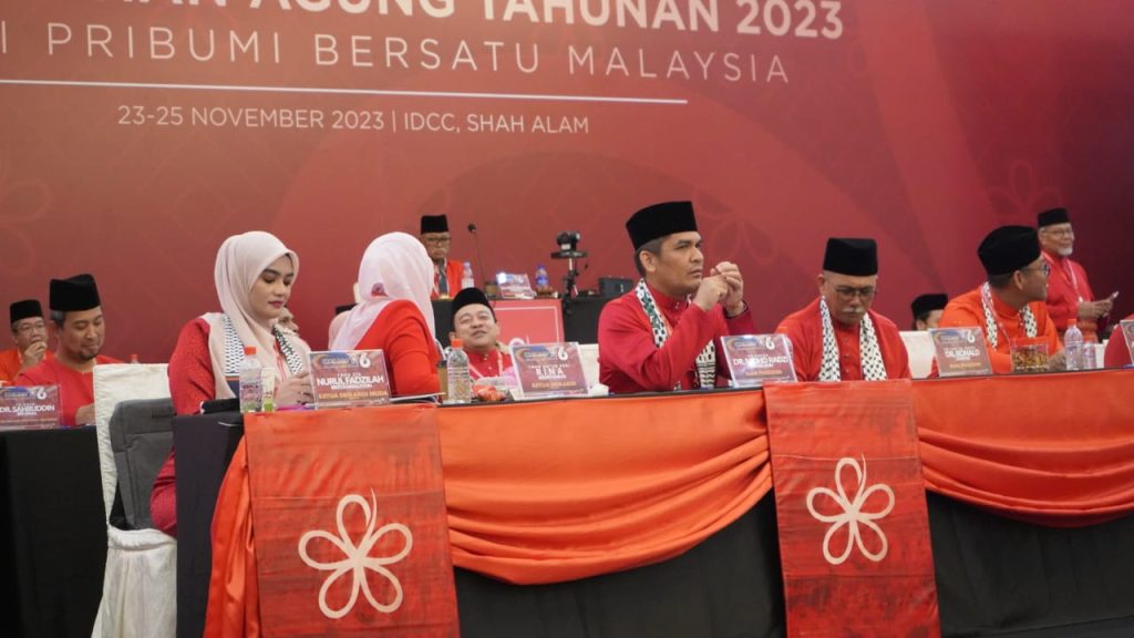 Ketua Srikandi Muda BERSATU Malaysia, Nurul Fadzilah Kamaluddin