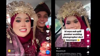 Demi content di TikTok, pengantin 20-an fitnah photographer & minta refund RM650